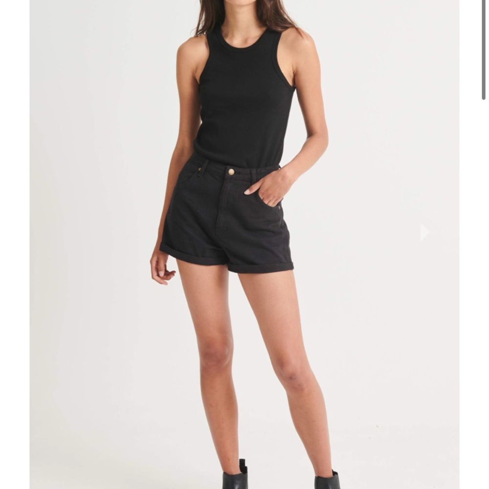 Rollas Dusters Short - Black Dust